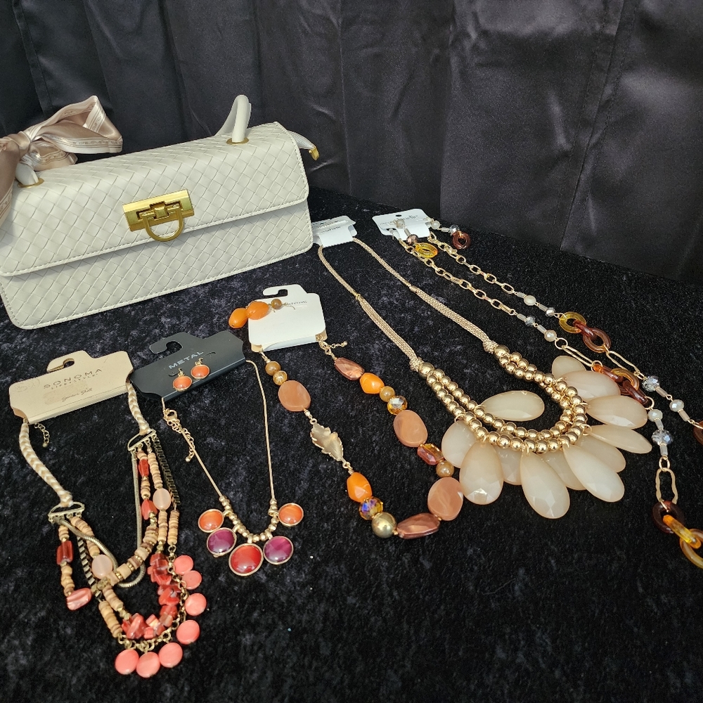 Purse & Jewelry Bundle